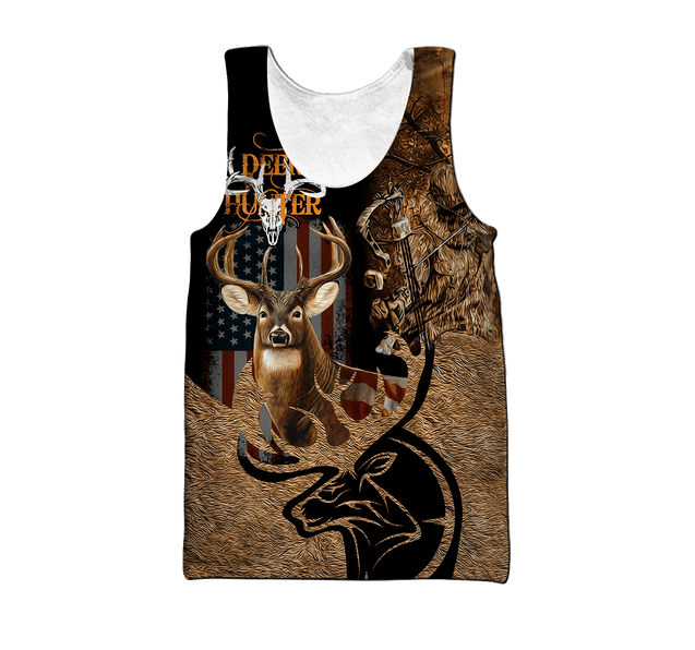 Deer Hunting Personalized Name 3D All Over Printed Shirts DD25052101