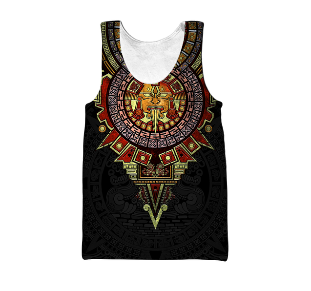 Aztec Mexico 3D All Over Printed Unisex Hoodie