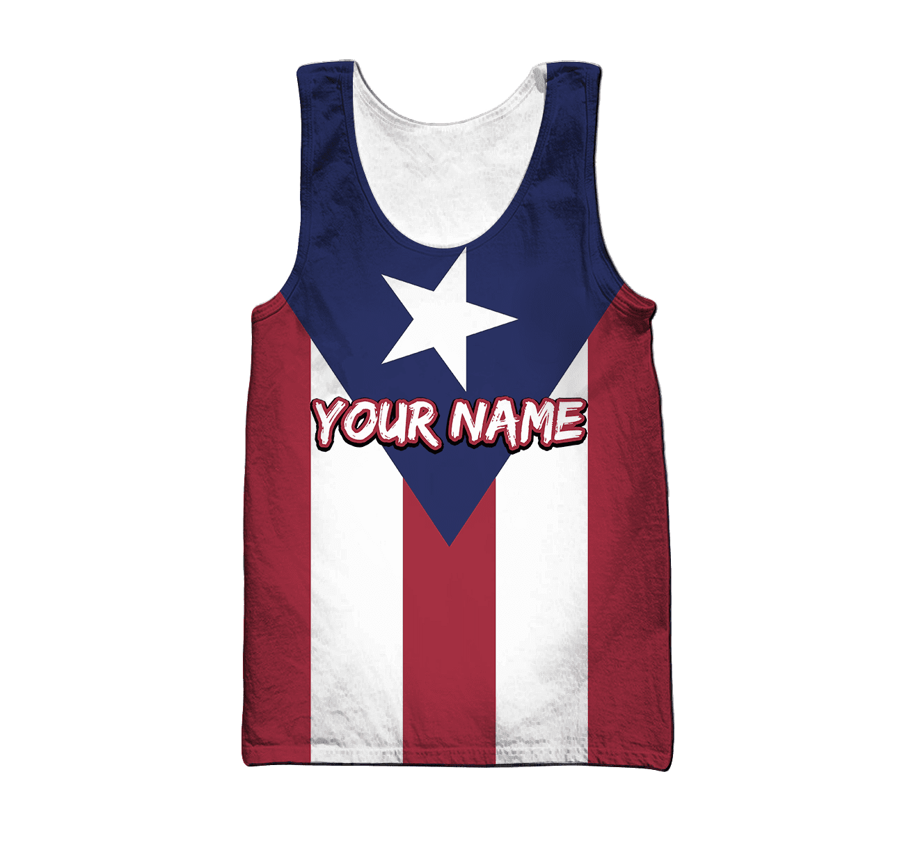 Customize Name Puerto Rico 3D All Over Printed Unisex Shirts