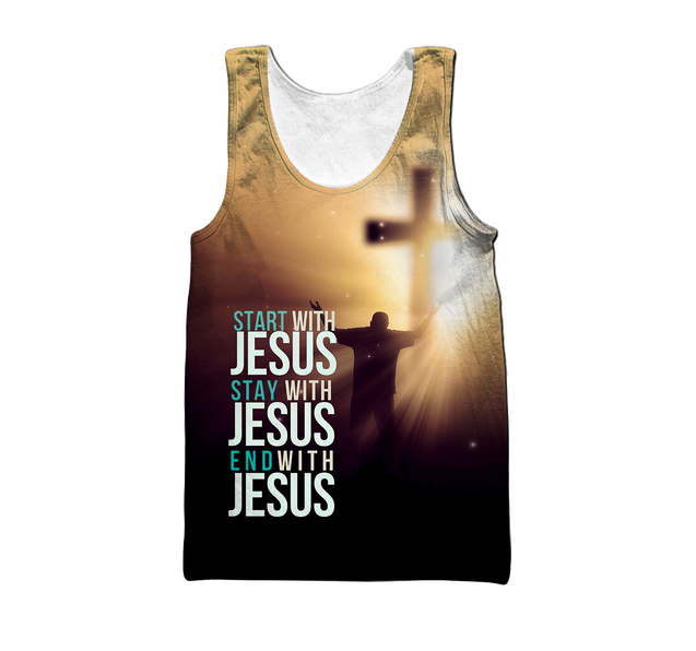 Premium Unisex Hoodie 3D All Over Printed Easter Day Christian Jesus No12 ML