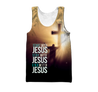 Premium Unisex Hoodie 3D All Over Printed Easter Day Christian Jesus No12 ML