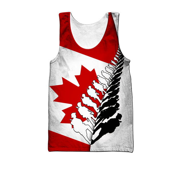 Canadian Veteran - Remembrance Day 3D All Over Printed Clothes TNA15032103