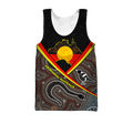 Custom name Proud to be aboriginal Totem Brown 3d printed shirts