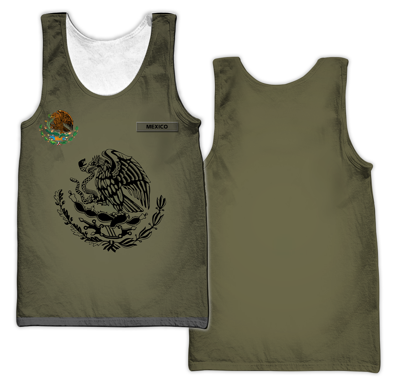 Mexican Customize 3D All Over Printed Shirts For Men And Women PD04012103