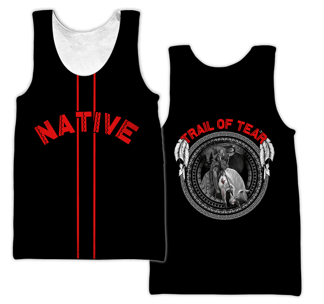 Summer Collection - Customized Native American 3D All Over Printed Unisex Shirts