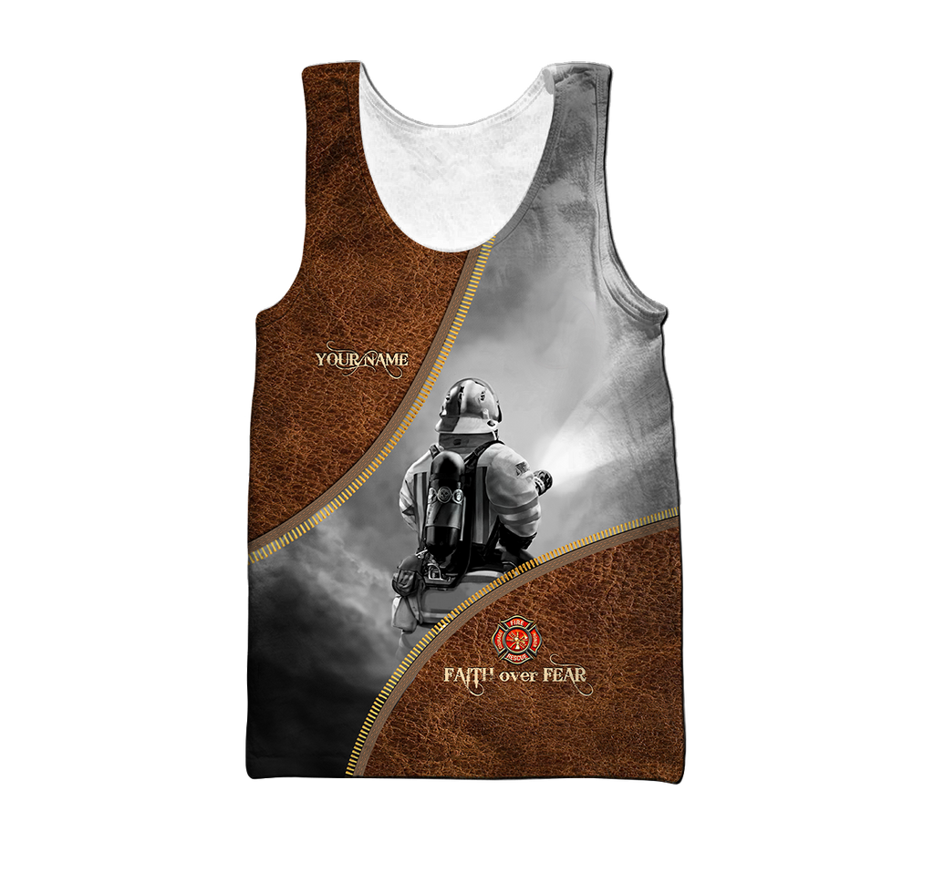 Customize Name Silent Warrior Firefighter Hoodie For Men And Women MH06022101