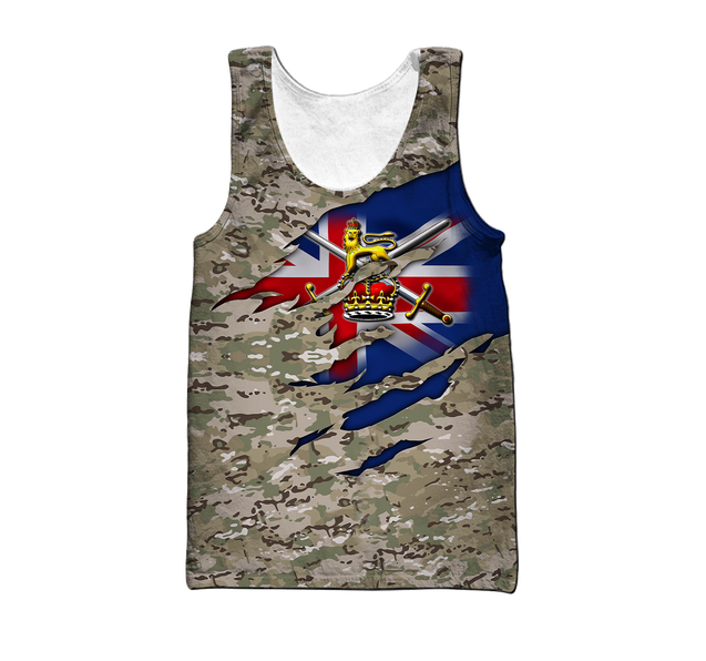 Bristish Veteran 3D All Over Printed Shirts PD10032105