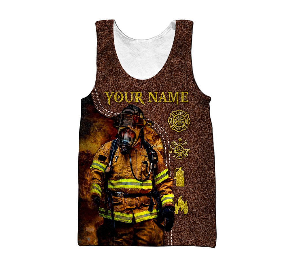 Customize Name Firefighter Hoodie For Men And Women TNA13052107