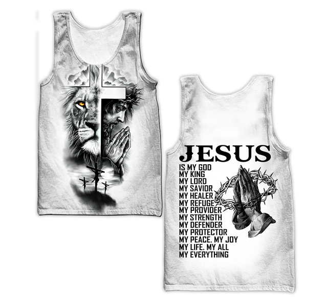 Jesus Is My God 3D All Over Printed Shirts