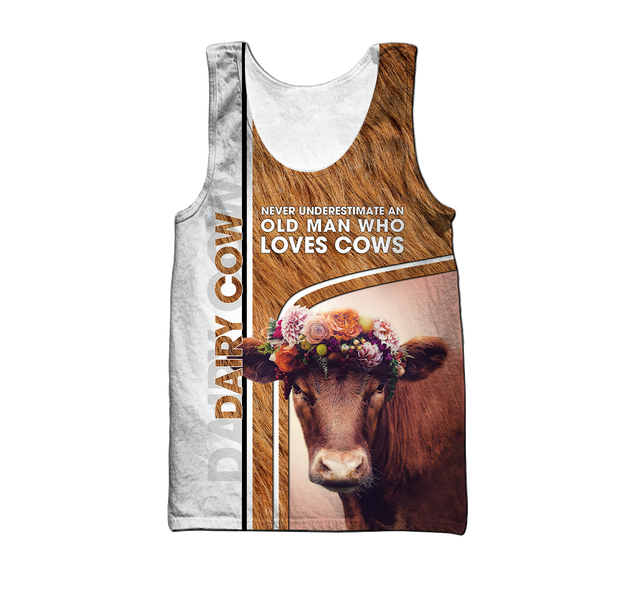 Cow 3d hoodie shirt for men and women DD11182005