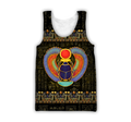 Egyptian Gods Ancient Khepri heart unisex 3d all over printed shirts