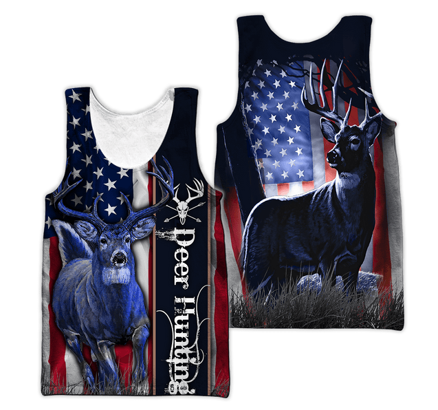 American Deer Hunting 3D All Over Printed Unisex Shirts