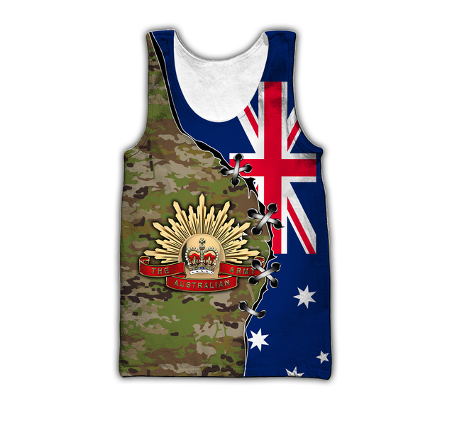 The Australian Army 3D All Over Printed Shirts For Men And Women VP10032103