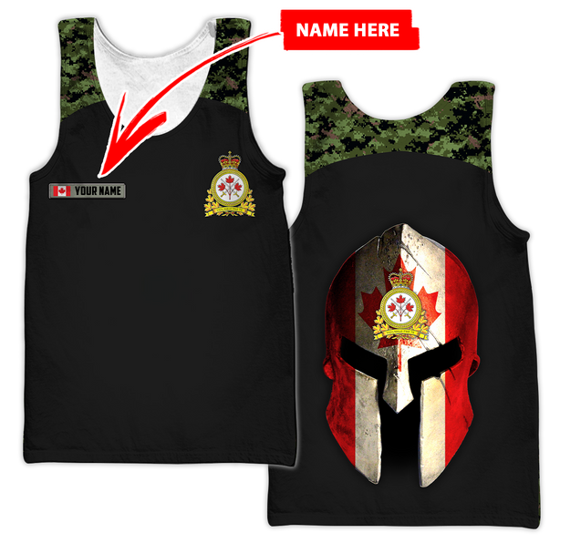 Personalized Name XT Canadian Army Pullover 3D All Over Printed Shirts PD15032104