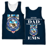 Premium EMS Personalized Name 3D All Over Printed Unisex Shirts