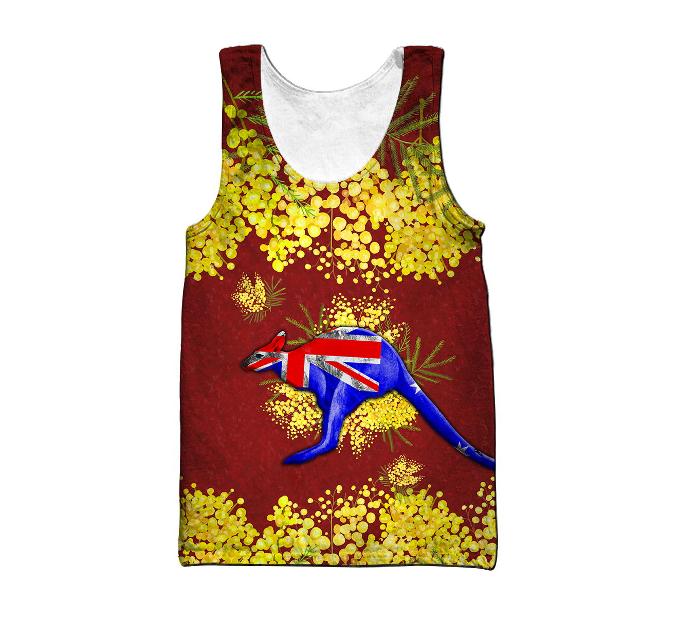 Custom name Australia Kangaroo Golden Wattle shirts