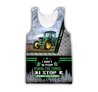 3D All Over Printed Tractor  Green Unisex Shirts Custom Name XT NTN20022104