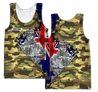 Personalized Australian Army Anzac Day 3D Printed Unisex Shirts TN