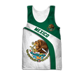 Persionalized Mexico 3D All Over Printed Shirts For TNA18032105