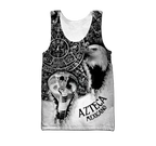 Azteca Mexicano 3D All Over Printed Unisex Hoodie