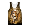 Failth Over Fear Lion Jesus 3D All Over Printed Shirts TNA22032101