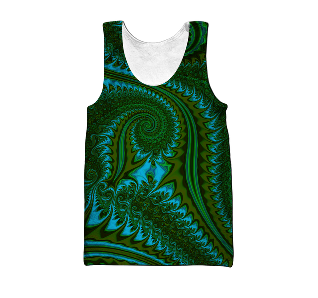 Premium Koru Fern 3D All Over Printed Unisex Shirts