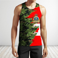 Canadian Air Force Veteran 3D All Over Printed Shirts  MH10032109