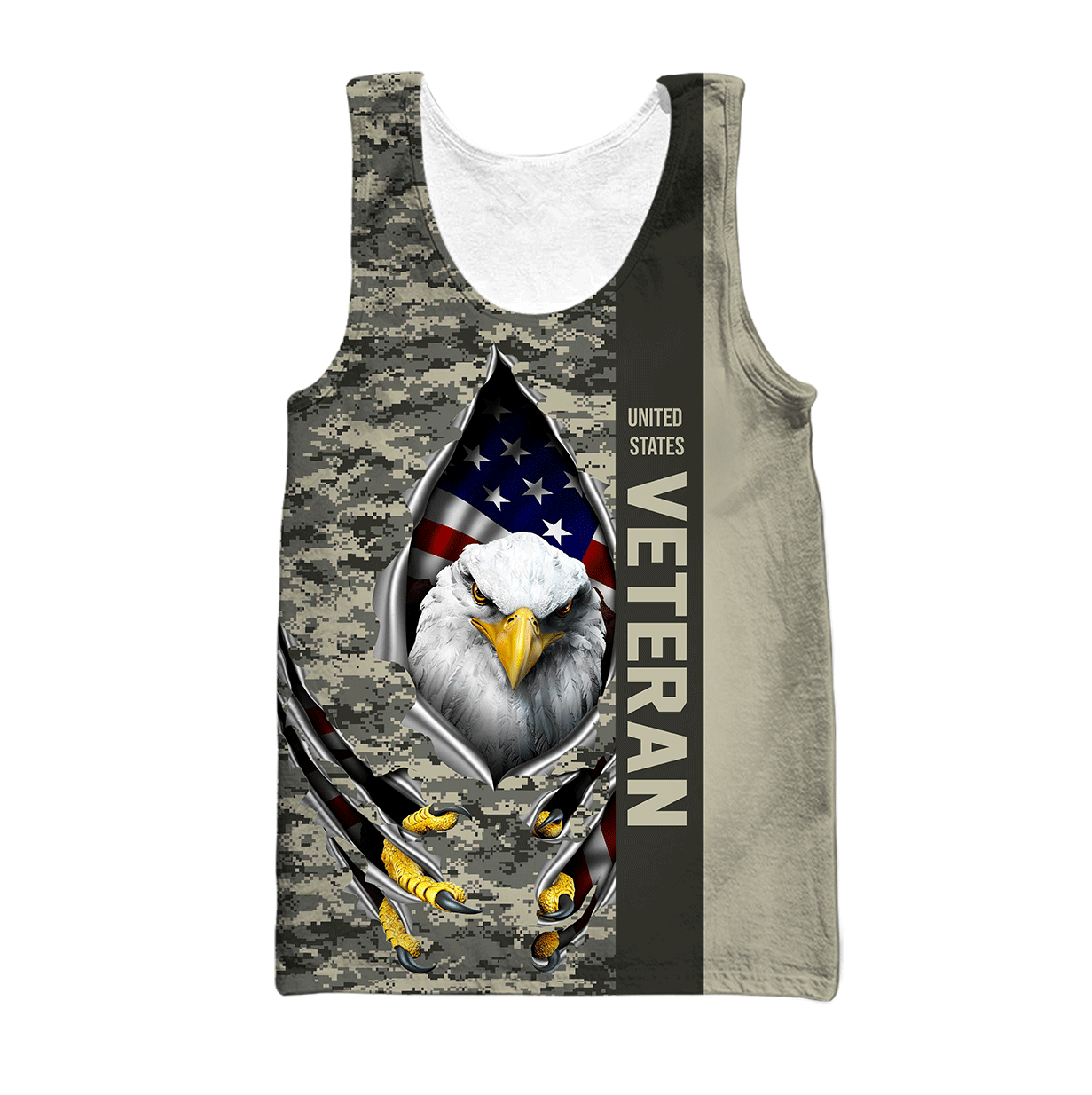 Eagle US Veteran 3D All Over Printed Hoodie AM24052108