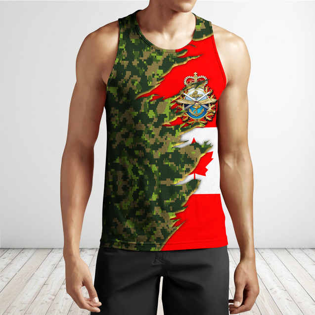 Canadian Veteran 3D All Over Printed Shirts MH08032106