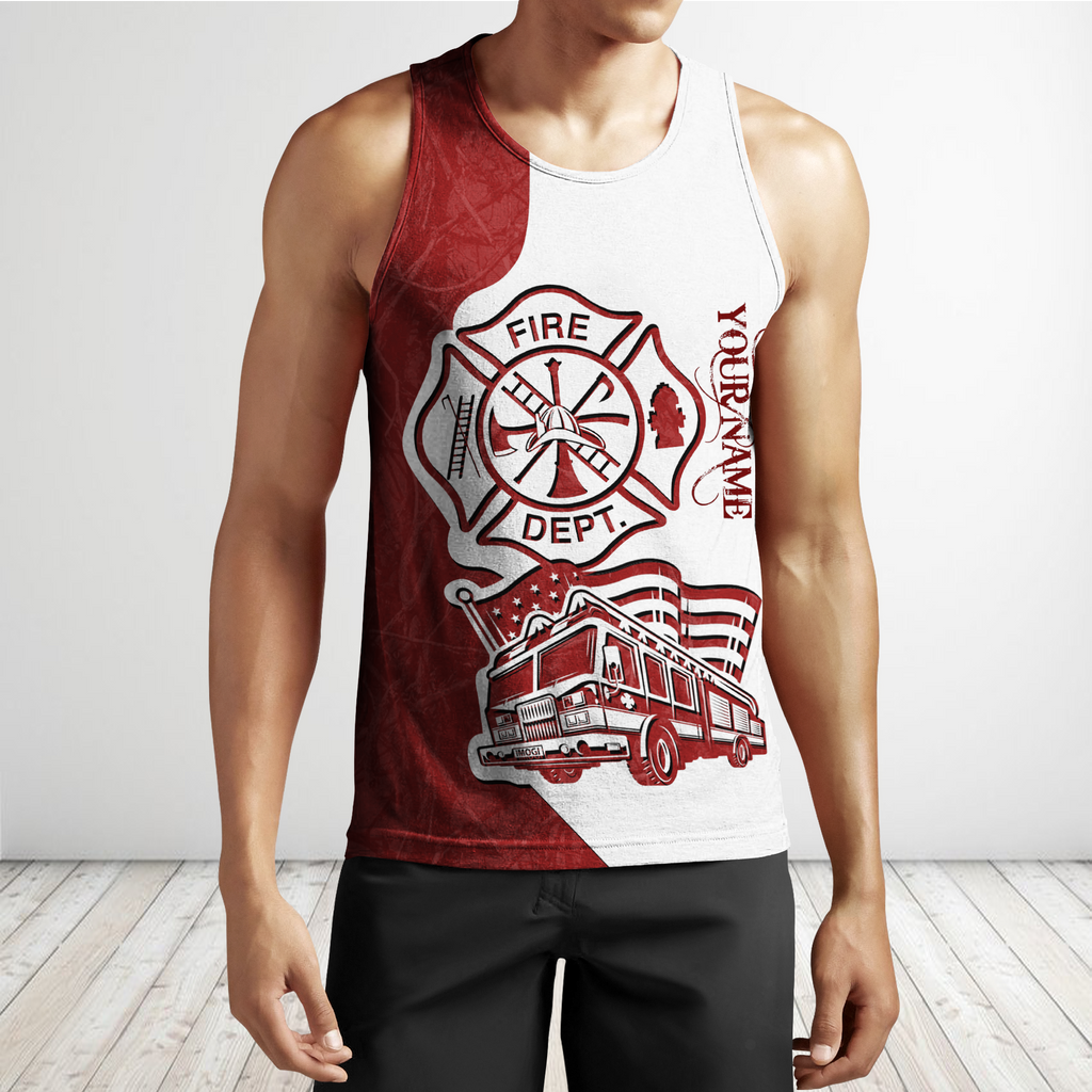 Customize Name Firefighter Hoodie For Men And Women MH08032108