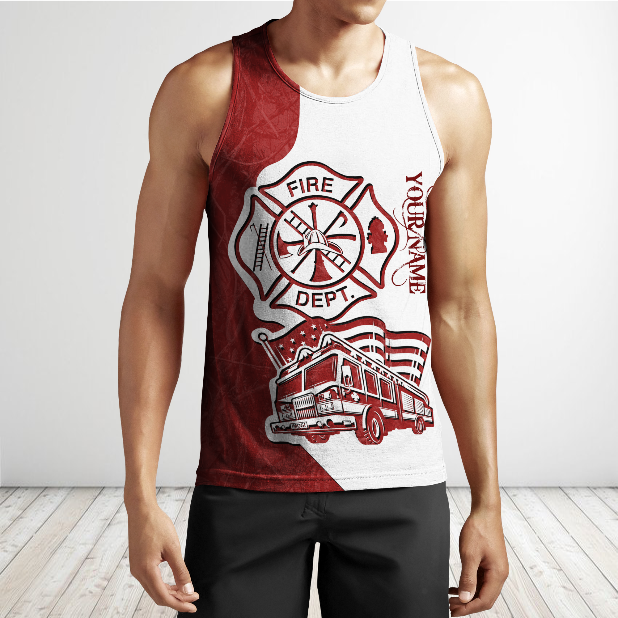 Customize Name Firefighter Hoodie For Men And Women MH08032108