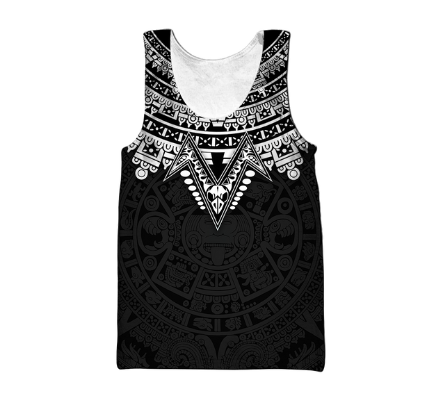 Aztec Mexico 3D All Over Printed Shirts For Men and Women