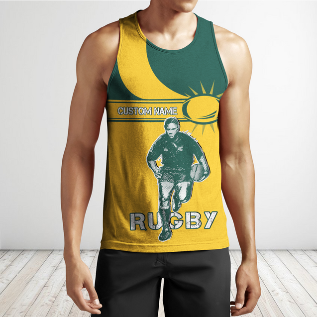 Personalized Australian Rugby 3D Printed Unisex Shirts