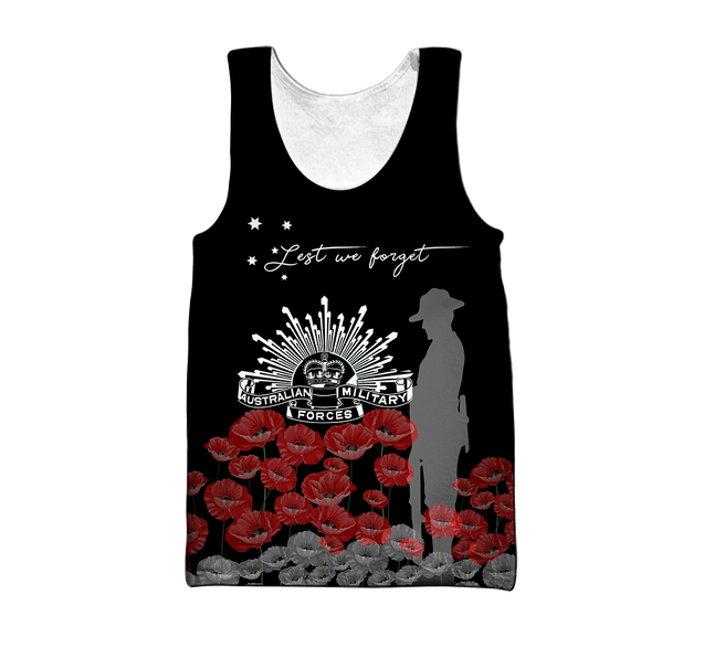 Premium Unisex Hoodie Remember Anzac Day Lest We Forget ML