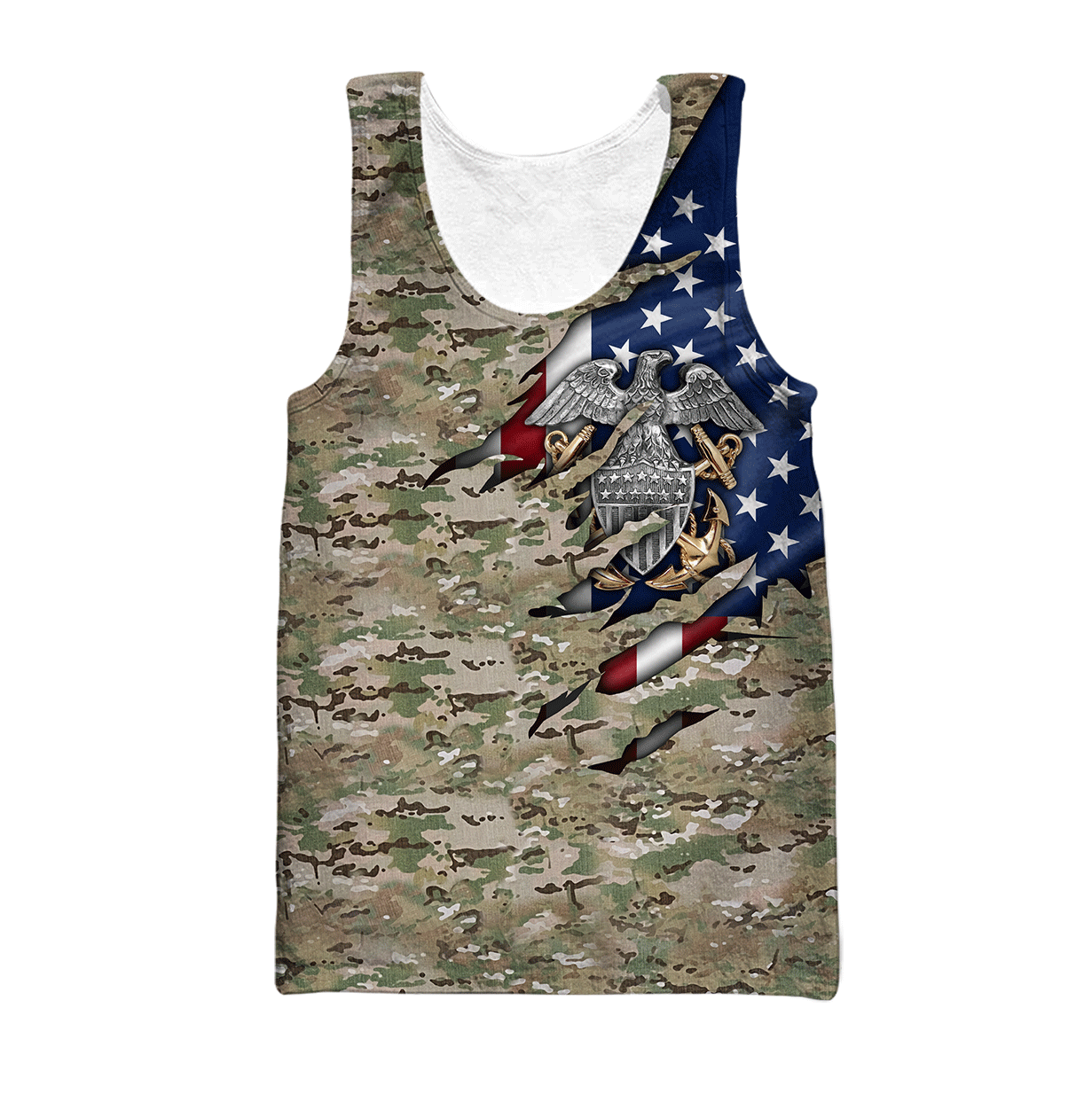 United States Navy 3D All Over Printed Unisex Shirts