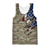 United States Marine Corps 3D All Over Printed Unisex Shirts