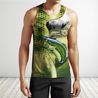 Custom name Bass Master Fishing camo 3D print shirts