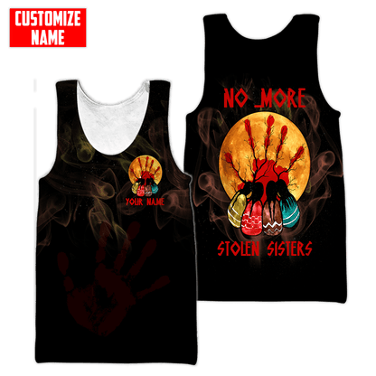 Customized name Native American No More Stolen Sisters 3D All Over Printed Unisex Shirts