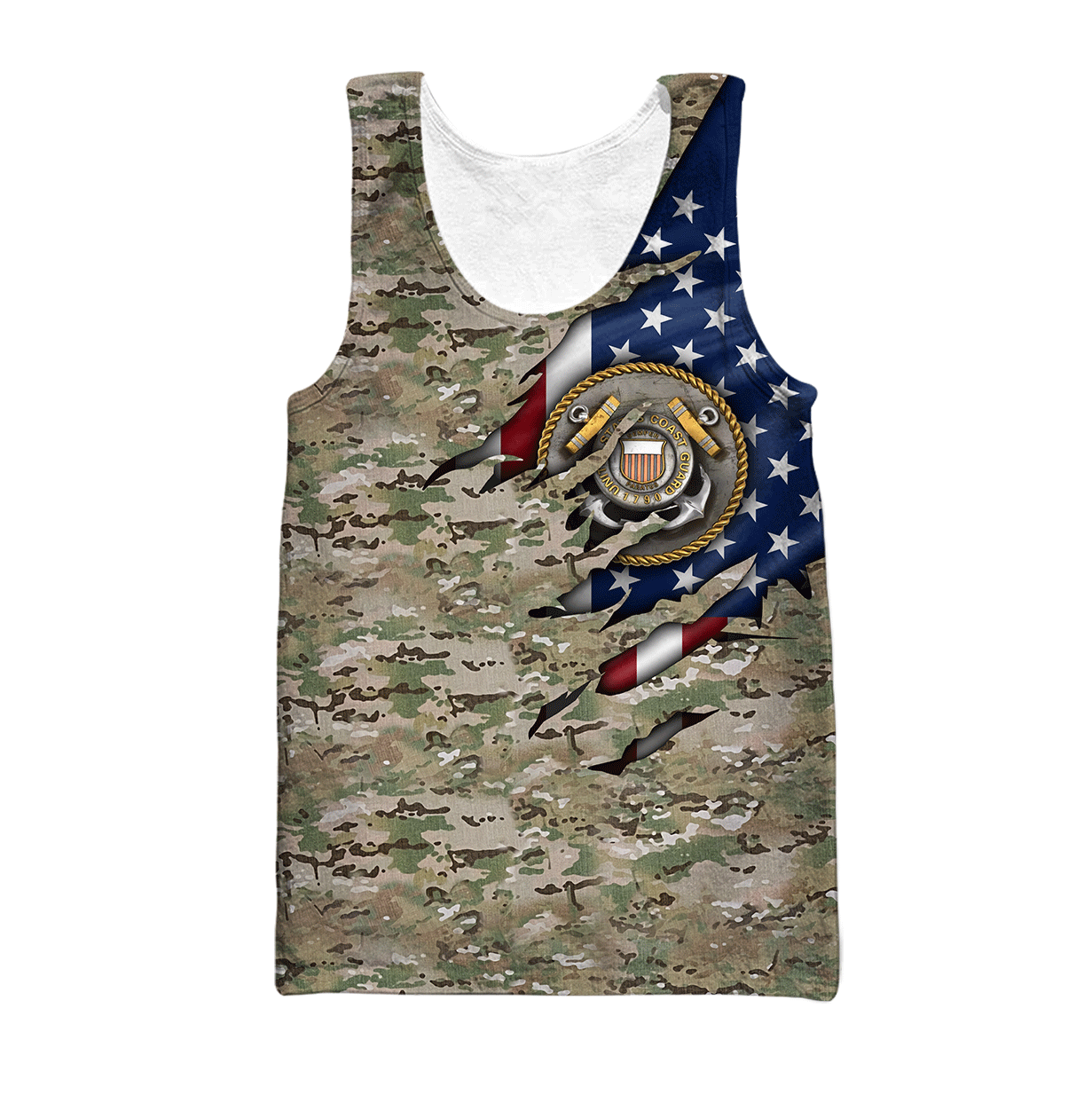 United States Coast Guard 3D All Over Printed Unisex Shirts