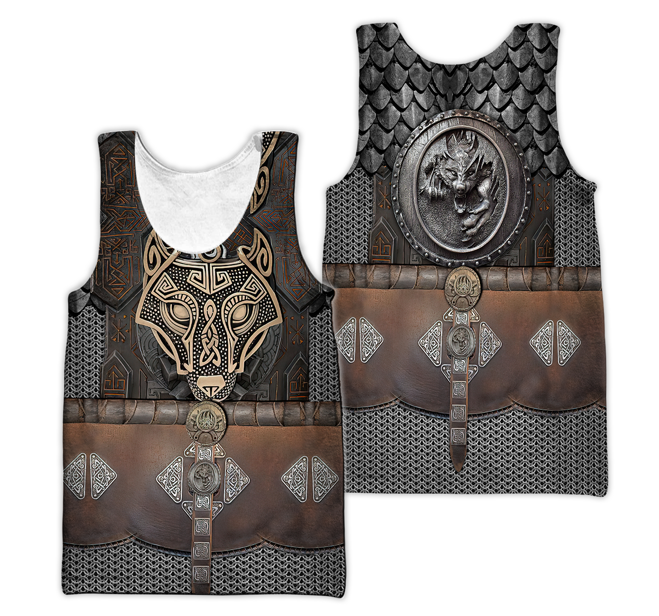 Viking Armor 3D All Over Printed Unisex Shirts