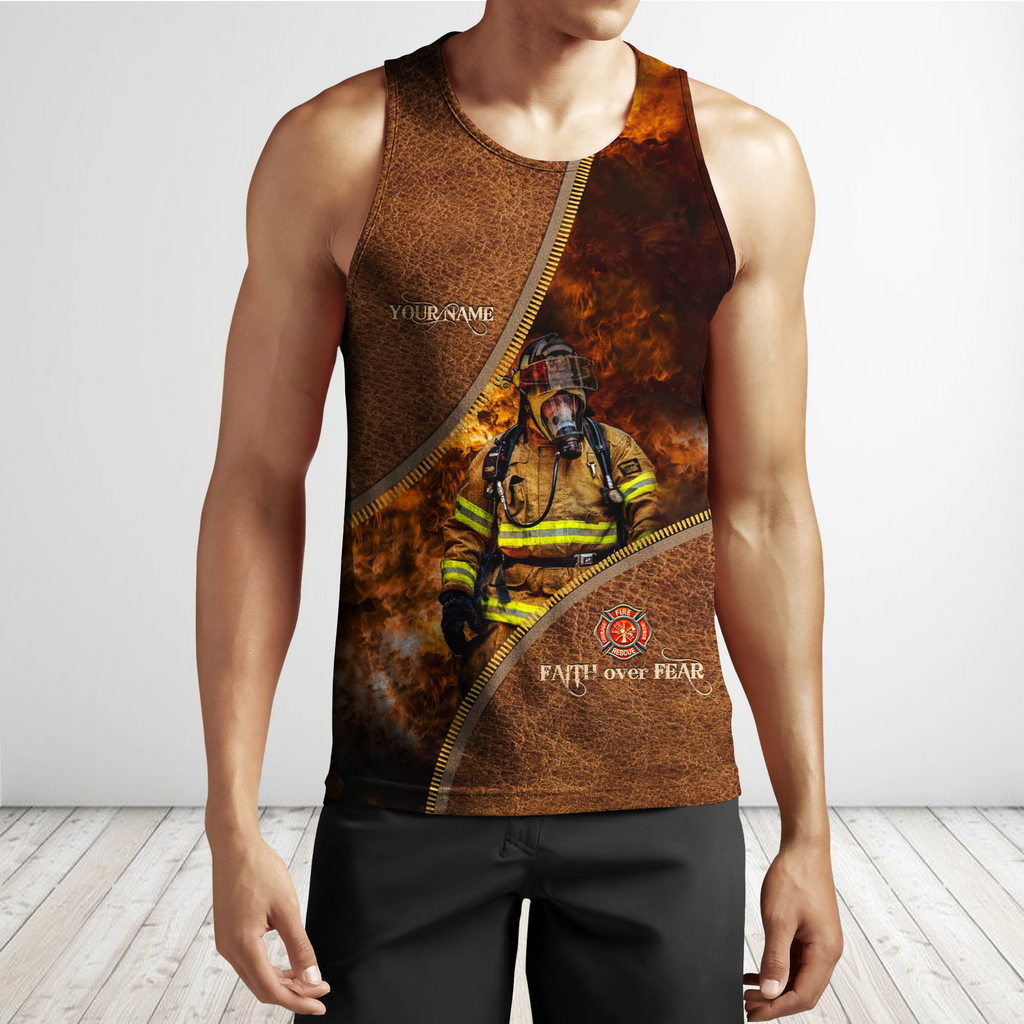 Customize Name Firefighter Hoodie For Men And Women MH06022102