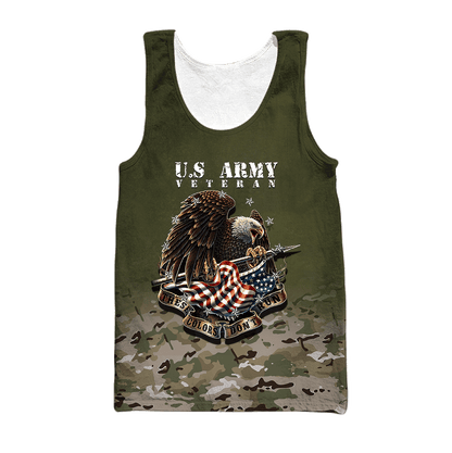 US Veteran 3D All Over Printed Hoodie AM25052102