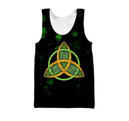 Irish St.Patrick day Celtic 3d hoodie shirt for men and women custom name