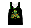 Irish St.Patrick day Celtic 3d hoodie shirt for men and women custom name