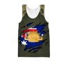 Personalized Australian Army Just The Tip I Promise 3D Printed Unisex Shirts TN