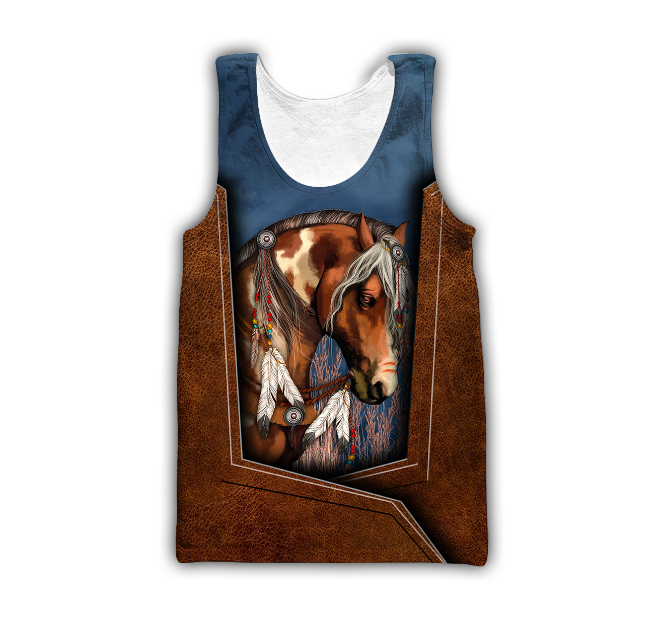 Customized name Native American 3D All Over Printed Unisex Shirts