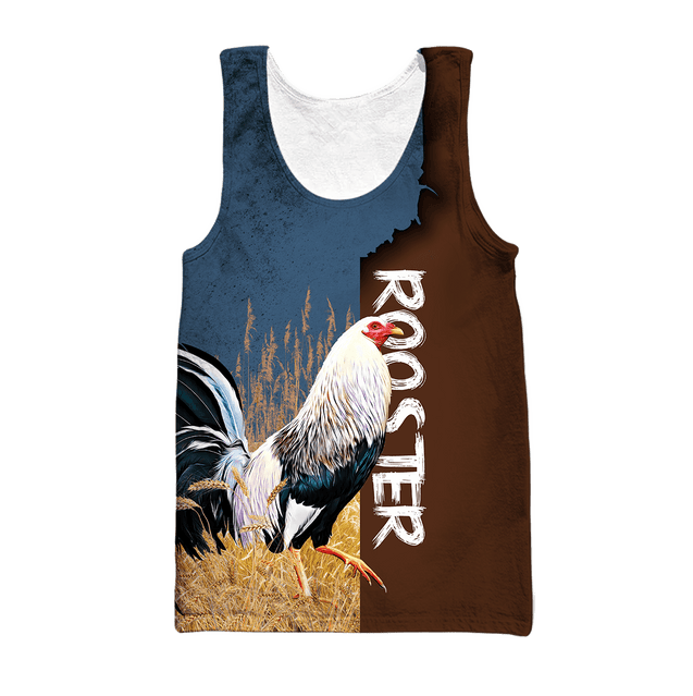 Premium Rooster 3D All Over Printed Unisex Shirts