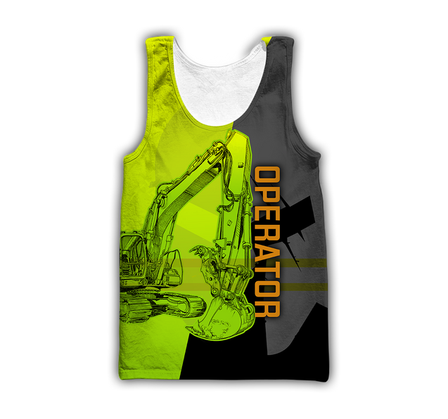 Customize Name Heavy Equipment Operator 3D All Over Printed Unisex Shirts