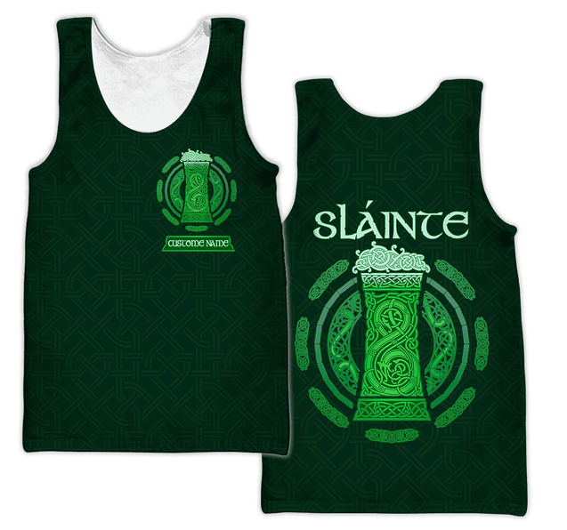 Personalized Irish Saint Patrick's Day 3D Printed Unisex Shirts TN