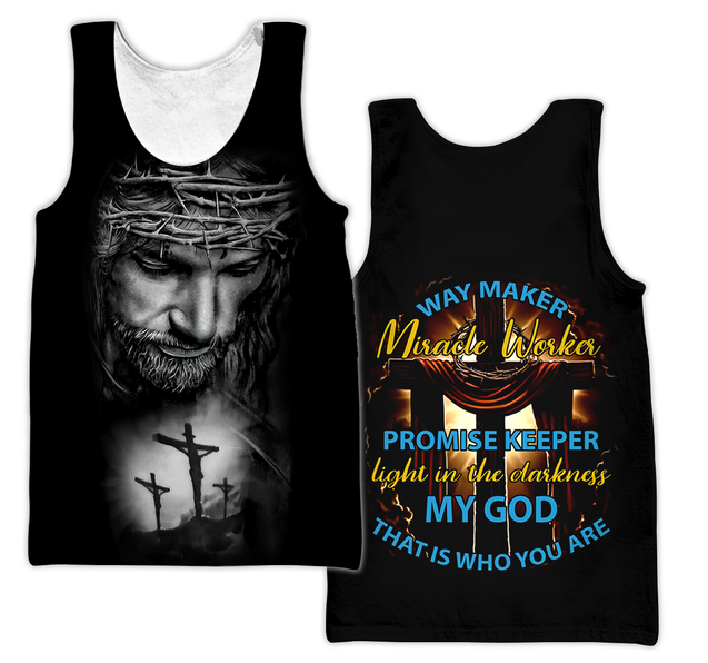 Premium Christian Jesus 3D All Over Printed Unisex Shirts TNA17022101